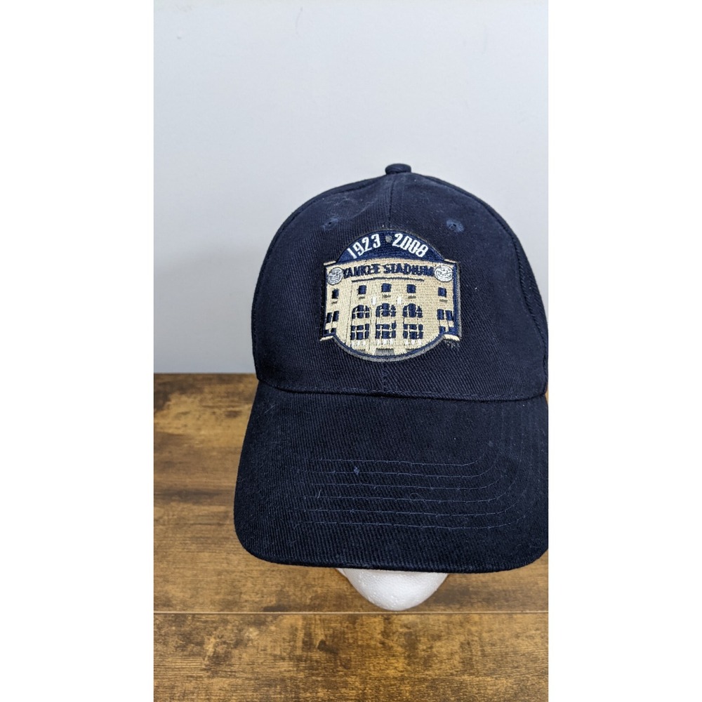 Yankee Stadium‎ 1923–2008 Nathan's Navy Blue Adjustable Hat – MLB Commemorative